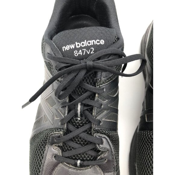 New Balance 847v2 Men's Walking Shoes Black Athletic Lace Up MW847BK2 Mens 14 - Picture 4 of 7